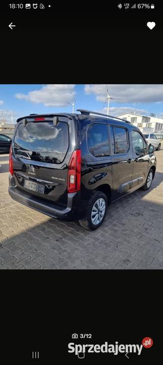 Citron Berlingo Automat 108tyskm z Niemiec 21r Berlingo Dobrzyca sprzedam