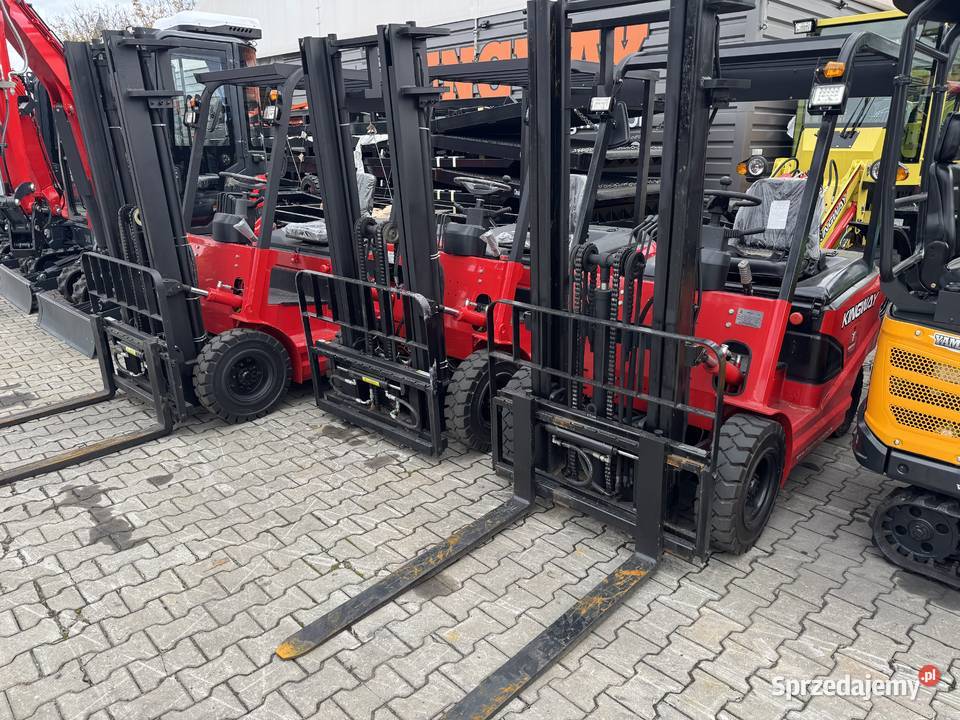 Wózek widłowy elektryczny 2000 udźwig 3000 mm Wózki widłowe Włoszczowa