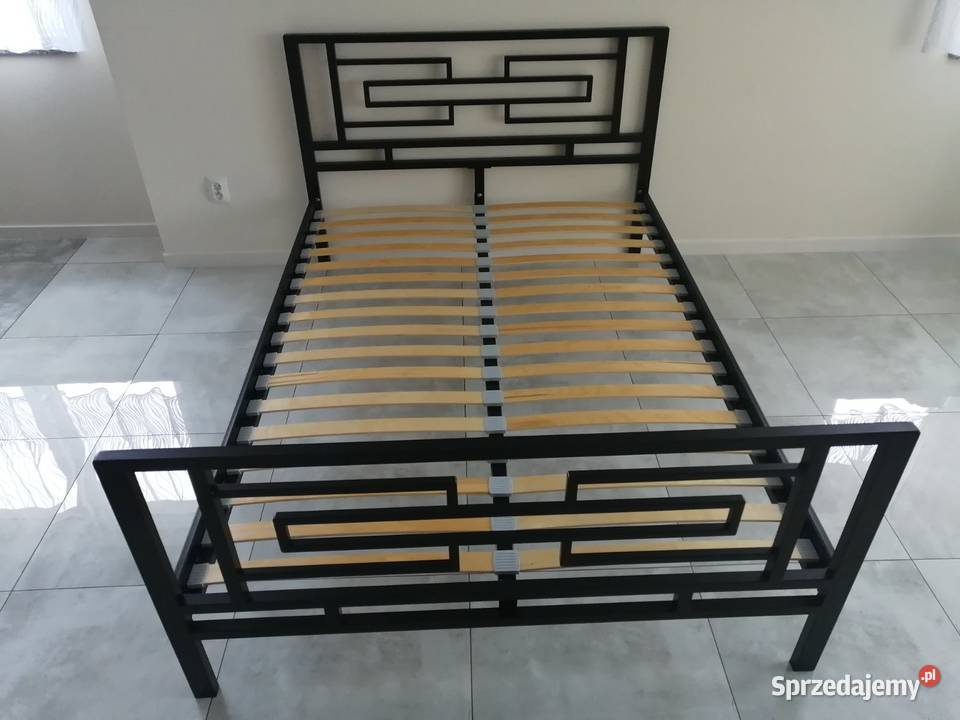 Łóżko metalowe nowoczesne 140x200 Łańcut