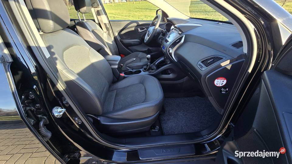 HYUNDAI ix35 20 136 4x4 Exclusive 1włNavi Skóra łopatki zmiany biegów lubelskie Zamość