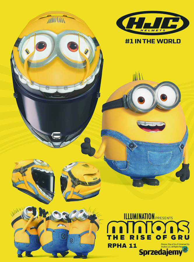 Kask motocyklowy HJC RPHA11 Otto Minions LIMITED Nowy Tomyśl