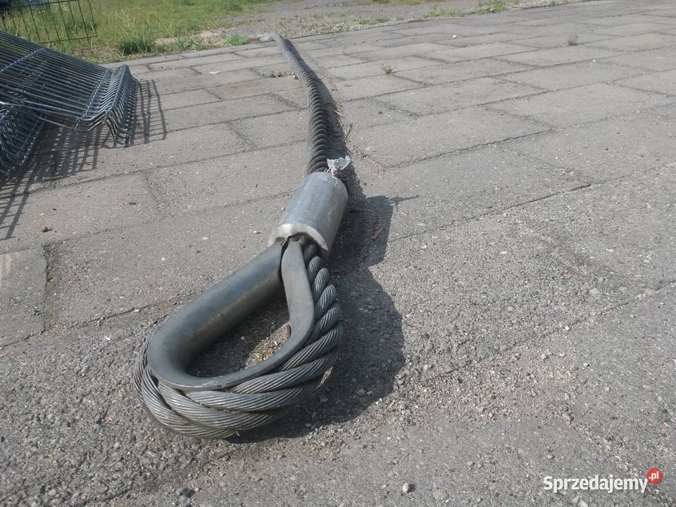lina zakuta obustronnie fi 32 28 metrów długa Gliwice sprzedam