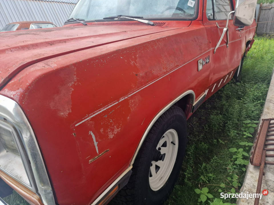 Dodge RAM Dodge Ram D100 Rocznik 1987 Silnik 318 5211cm3 Sulechów