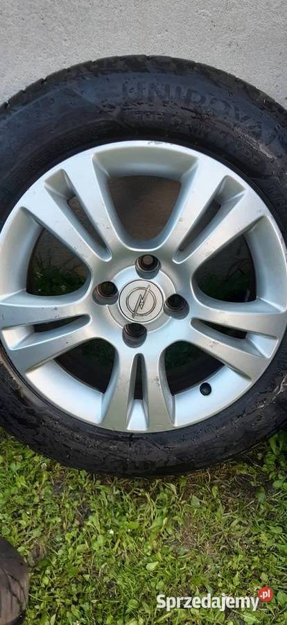 Koła aluminiowe GM z oponami letnimi 18565R15 w Bielsko-Biała sprzedam