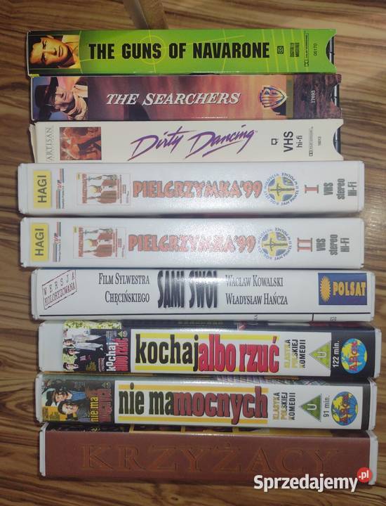 Sprzedam filmy VHS na kasetach oryginalne filmy