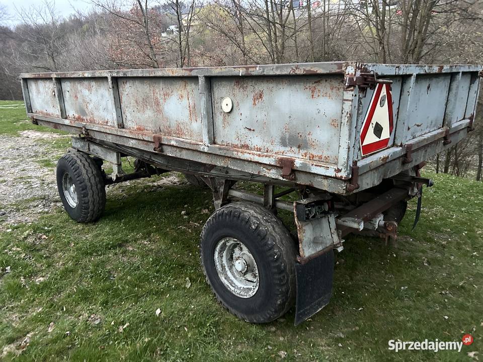 Przyczepa rolnicza Autosan D47 wywrotka 3 małopolskie Nowy Sącz sprzedam
