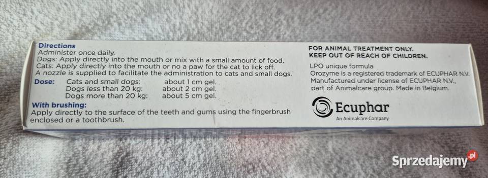 Orozyme Oral Hygiene Gel pasta do zębów w żelu Bielsko-Biała