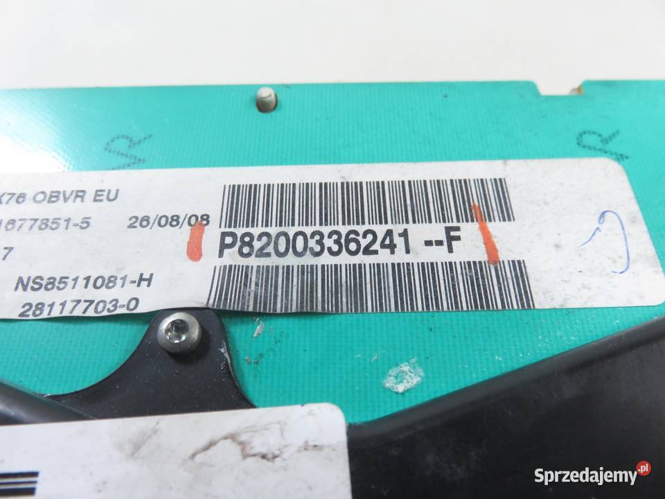 LICZNIK RENAULT KANGOO I 15 dCi 68 K9K 714 Części samochodowe