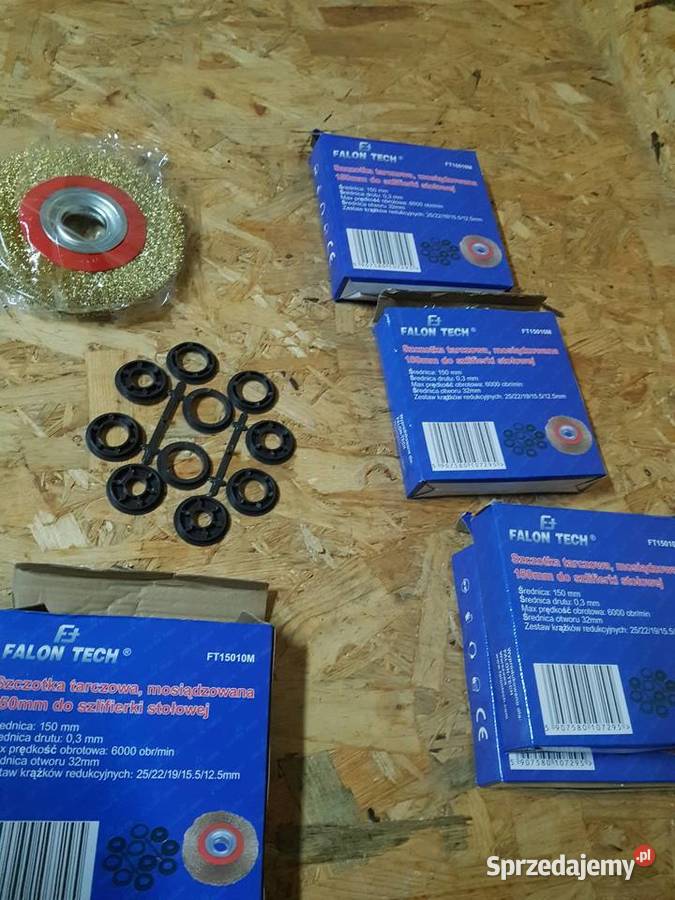 Szczotka tarczowa mosiądzowana 150mm do Głogowa