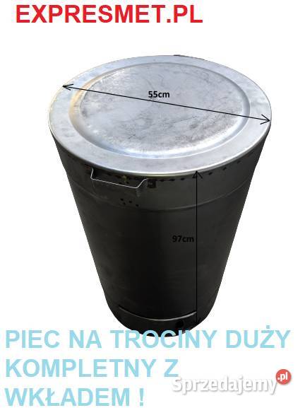 PIEC TROCINIAK PIEC NA TROCINY duży XXL BL12mm Warszawa sprzedam