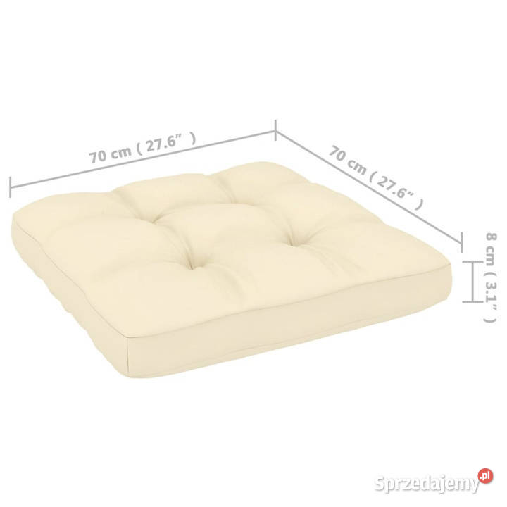 3cz zestaw wypoczynkowy z poduszkami lite drewno