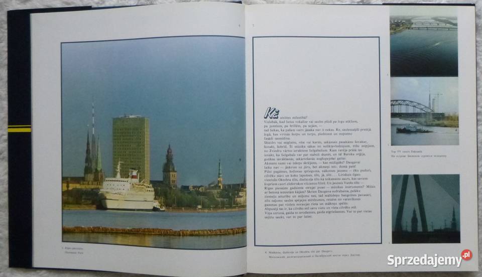 Album fotograficzny Ryga łotewsku i rosyjsku Warszawa sprzedam