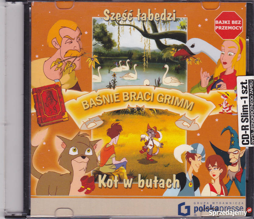 Bajki bez przemocy 41 płyt CD Bielsko-Biała