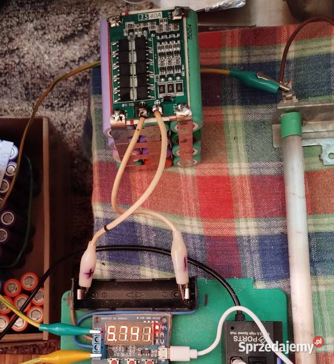 Akumulator Bateria 12v liion 18650 z bms 40A z