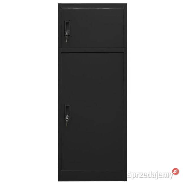 vidaXL Szafka na siodło czarna 53x53x140 mazowieckie Warszawa sprzedam