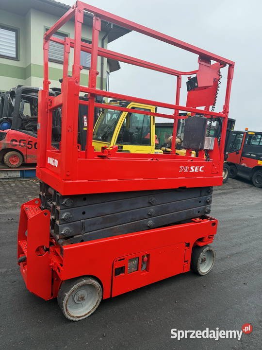 mała zwyżka nożycowa podnośnik elektryczny Działoszyn sprzedam