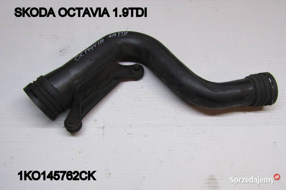 PRZEWÓD DOLOTOWY TURBOSPRĘŻARKI SKODA OCTAVIA II Przewody powietrza Mysłaków sprzedam