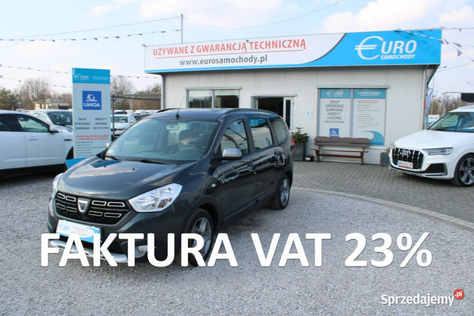 Dacia Lodgy Stepway netto 43 821 PLN Comfort czujnik zmierzchu Warszawa