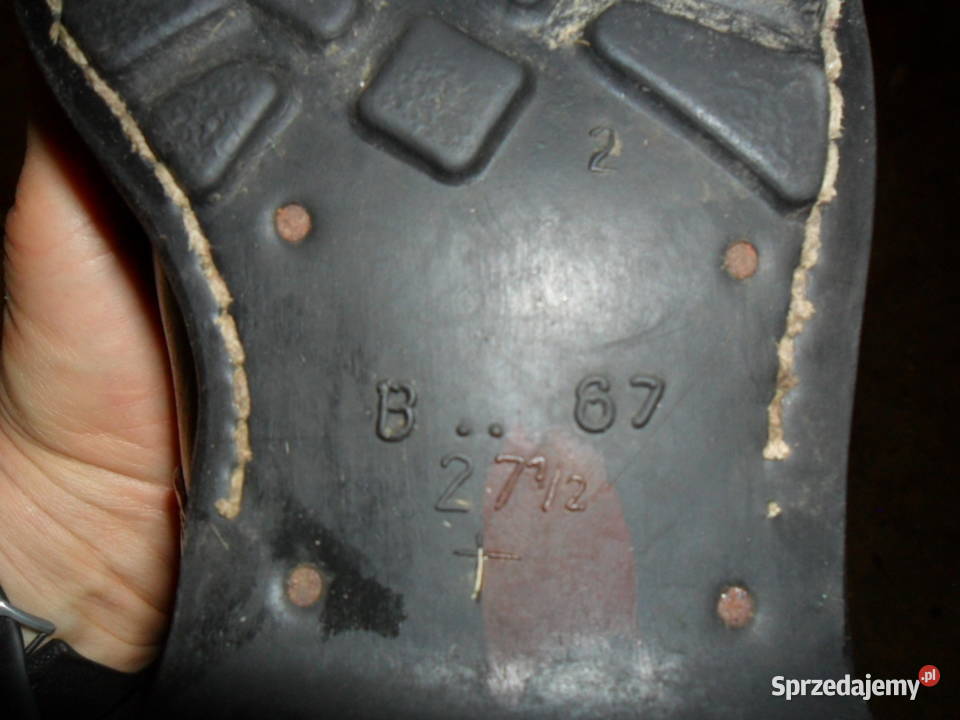 Buty wojskowe 1967 Polskie opinacze desanty 275 Żary