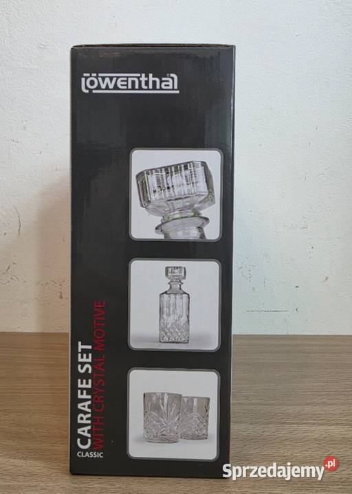 Zestaw do Whisky Karafka 2 Szklanki Biłgoraj