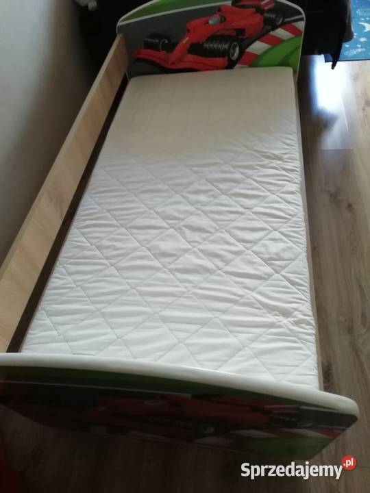 Łóżko dziecięce 140x70 materac dwustronny Myszkowice