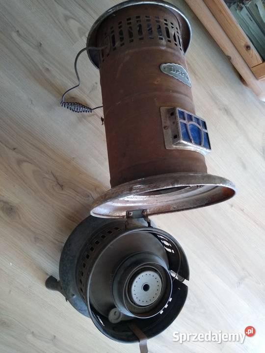 Metalowy piecyk na naftę Antyk Bolków