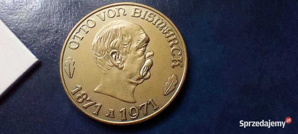 Stare monety Medal Otto Von Bismarck 270 sprzedam