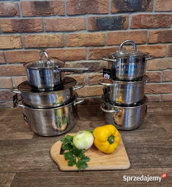 Garnki duże nierdzewne Szczecin