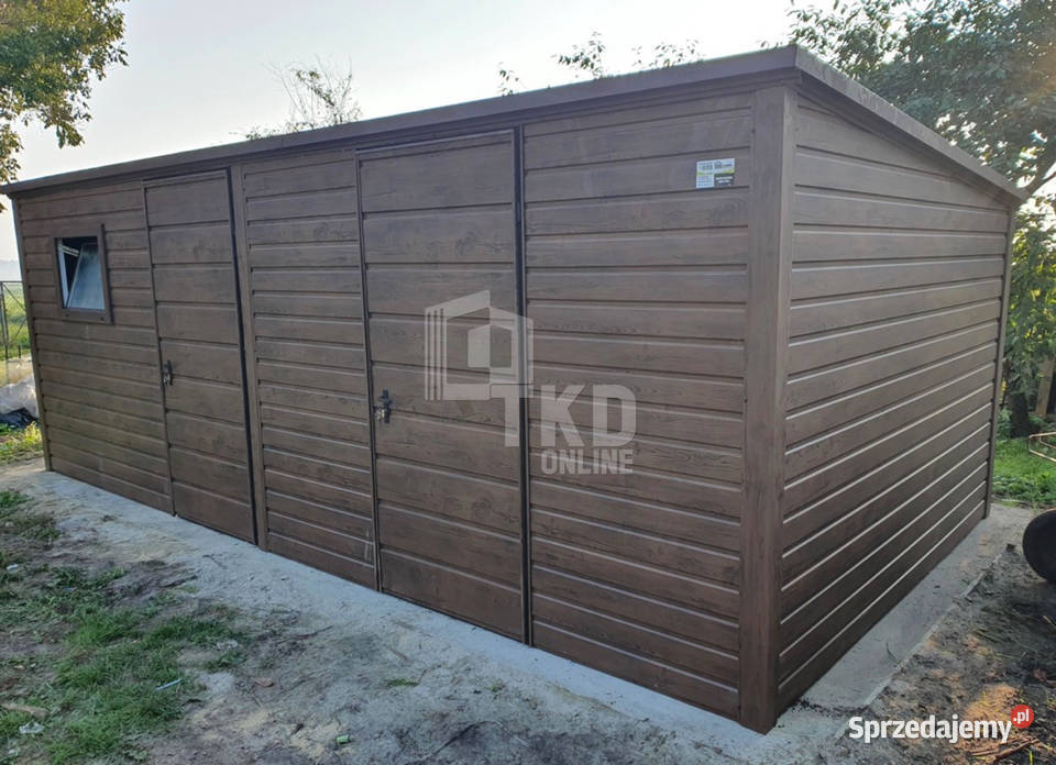 Domek Ogrodowy Schowek 6x3 okno PCV 2x drzwi Elbląg sprzedam