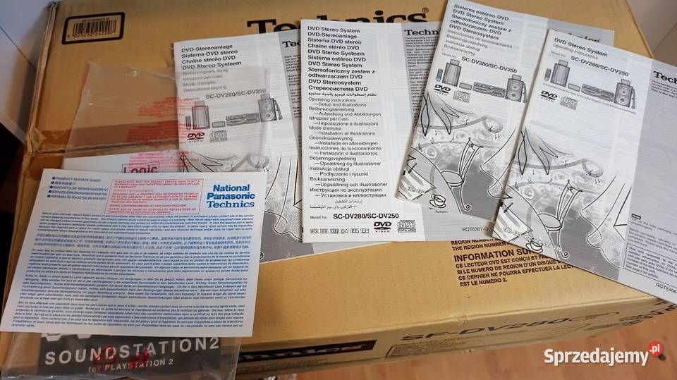 Wieża Technics dv280 ładny klasyk wielkopolskie Łęka Opatowska