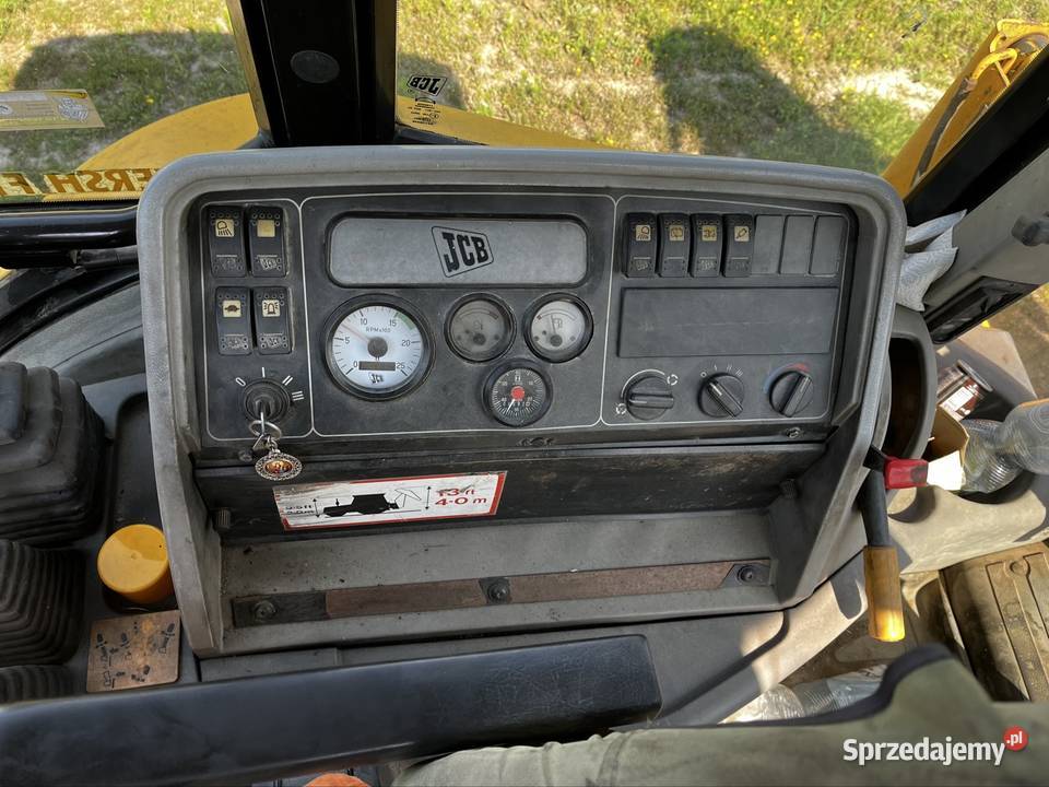 JCB 4CX 2000r koparko ładowarka silnik perkins Koparko ładowarki Księżpol
