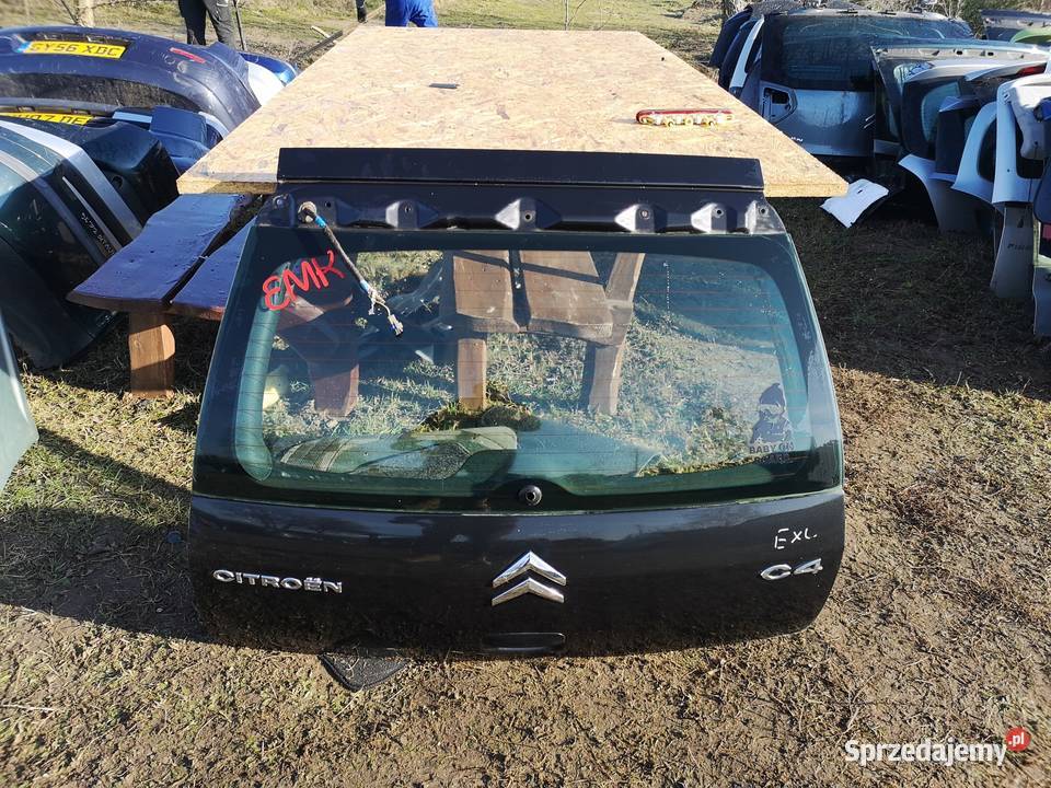 CITROEN C4 KLAPA TYŁ TYLNA EXL