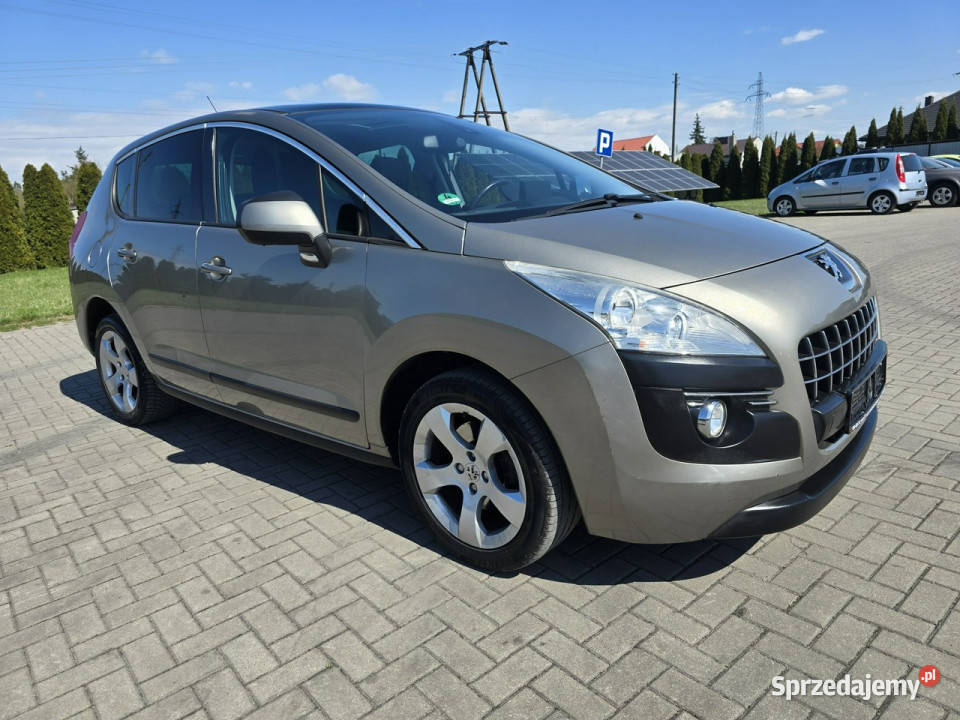 Peugeot 3008 16Turbo Benz SerwisHeadUpPanorama centralny zamek Kutno