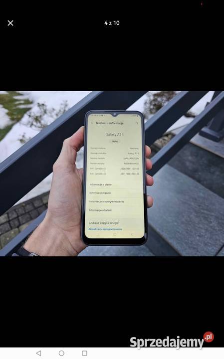 Telefon Samsung Galaxy A14 Czarny 464GB Warszawa