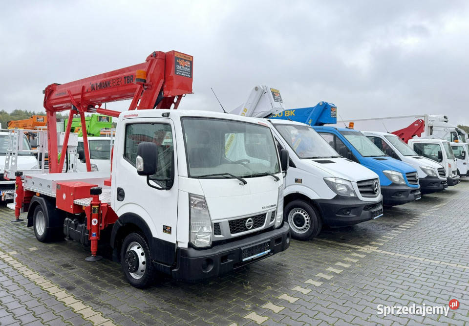 Nissan Cabstar Podnośnik Koszowy 22m RUTHMANN Widełki
