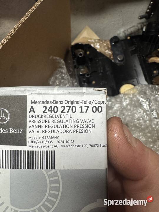 Mercedes płyta sterująca i zawór lock up osobowe Podzespoły skrzyń biegów