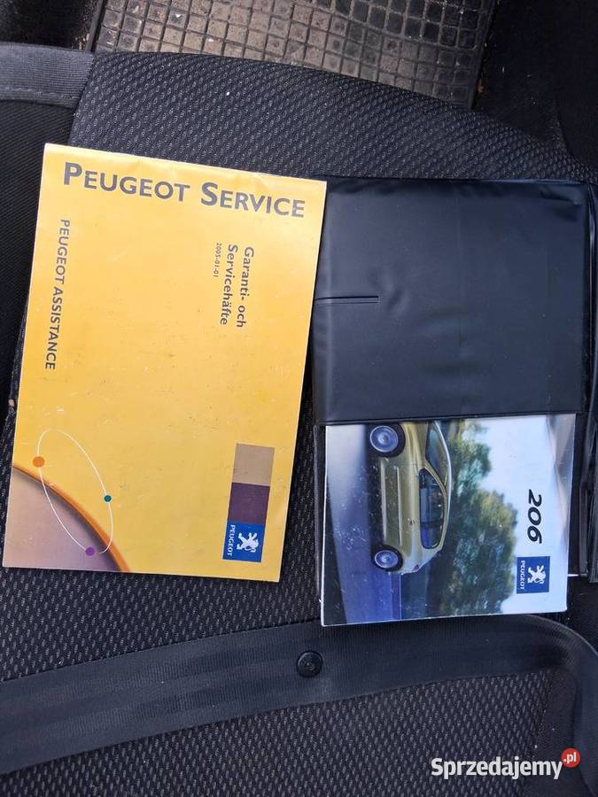 Peugeot 206 14 Szwecja Mińsk Mazowiecki