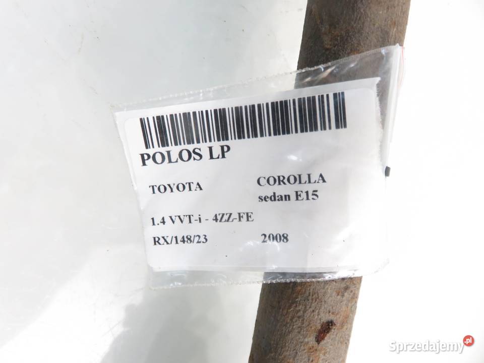 PÓŁOŚ LEWA TOYOTA COROLLA E15 14 VVT