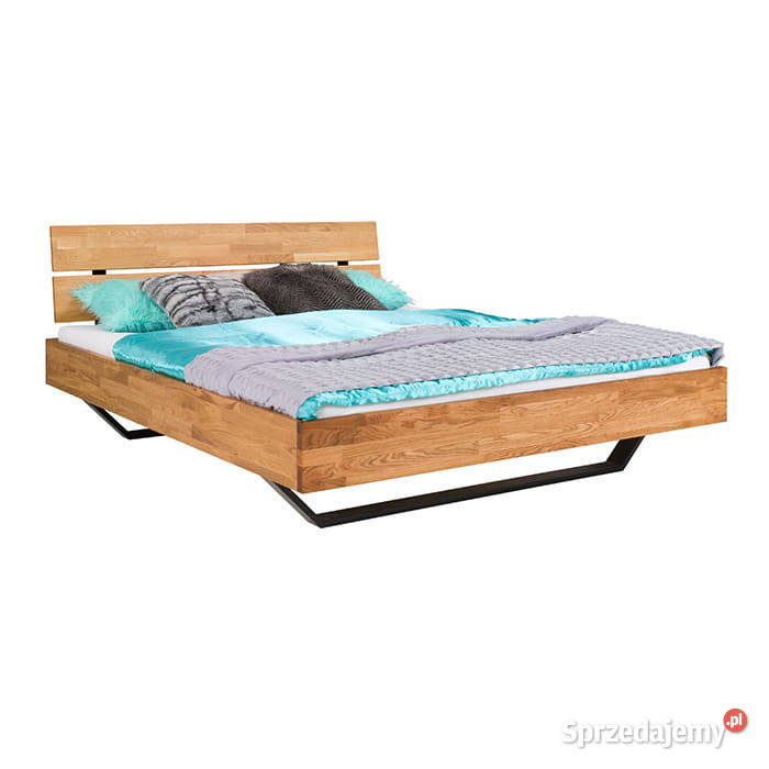 Łóżko dębowe Vigo Style do sypialni 160x200
