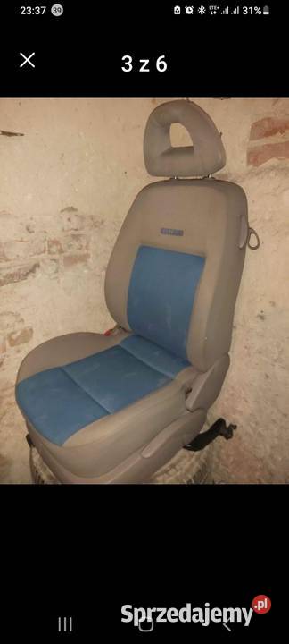 Dwa fotele Lupo Seat Arosa wielkopolskie Kalisz