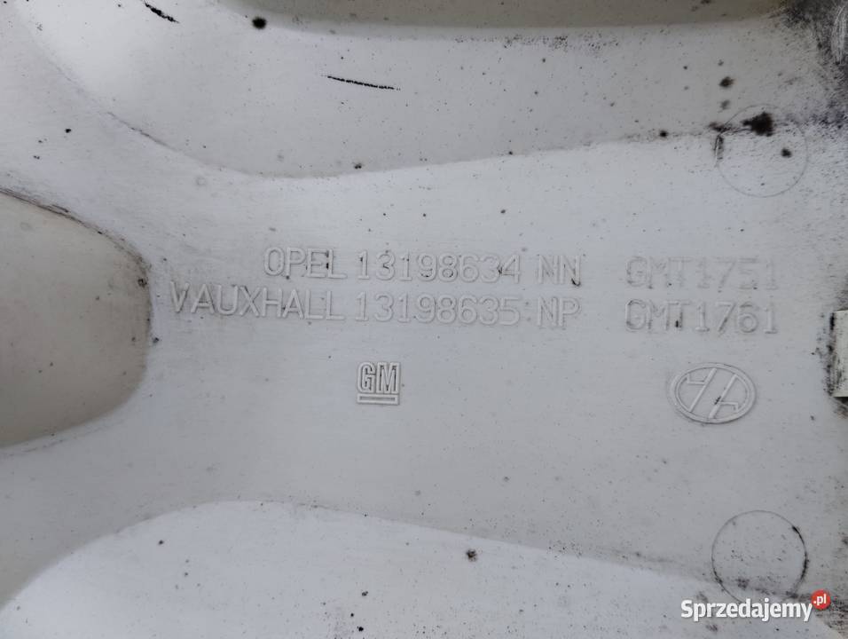 Kołpak Opel 16 13198634NN Strukturalny sztukę śląskie Kamieniec sprzedam