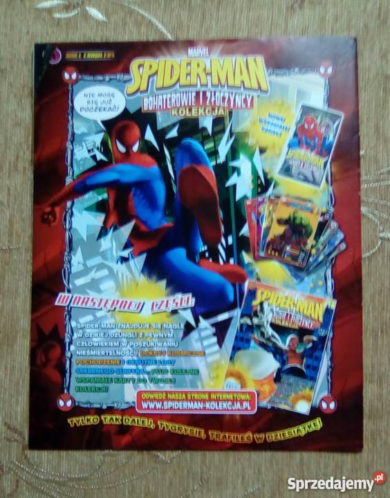 SPIDERMAN BOHATEROWIE I ZŁOCZYŃCY 46 Piszczac