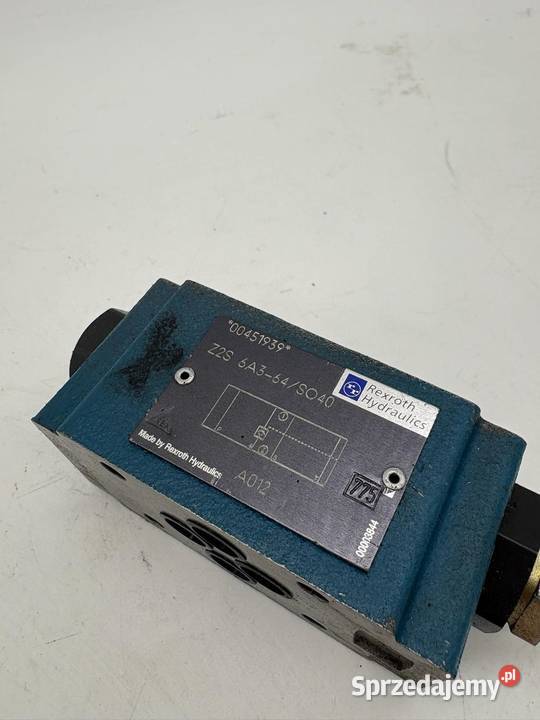 Rexroth Z2S6A364SO40 Zawór hydrauliczny Warszawa sprzedam