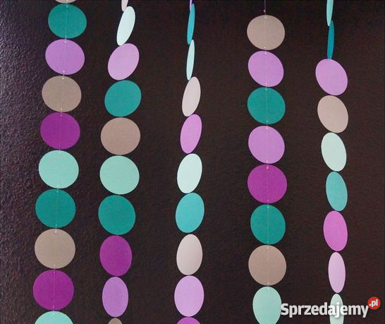 girlandy z papieru Bytom