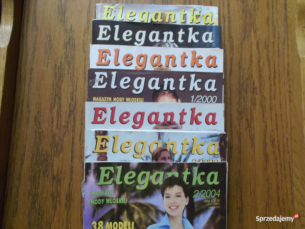 Elegantka magazyn mody włoskiej z wykrojami Rok wydania 2004 pomorskie Czersk