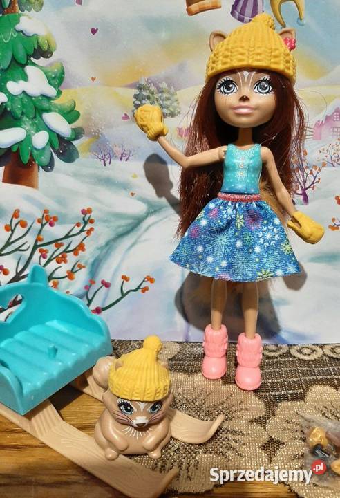 Lalka Enchantimals Sharlotte Squirrel z Zabrzeg sprzedam