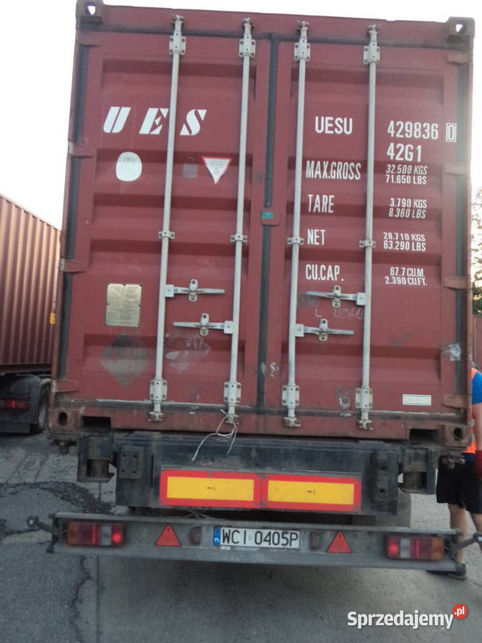 Kontener morski magazynowy budowlany 40 DV Magazynowanie Rzeszów