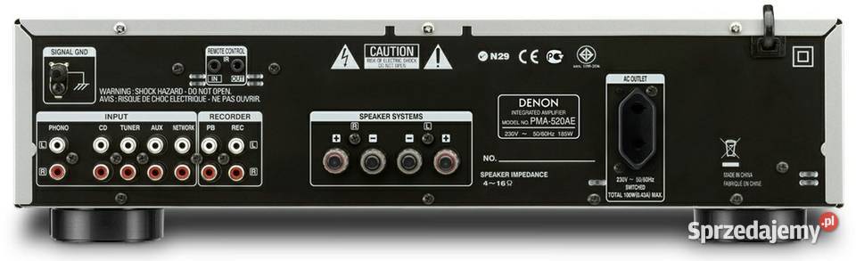 Wzmacniacz DENON PMA 520AE z pilotem stan Oświęcim