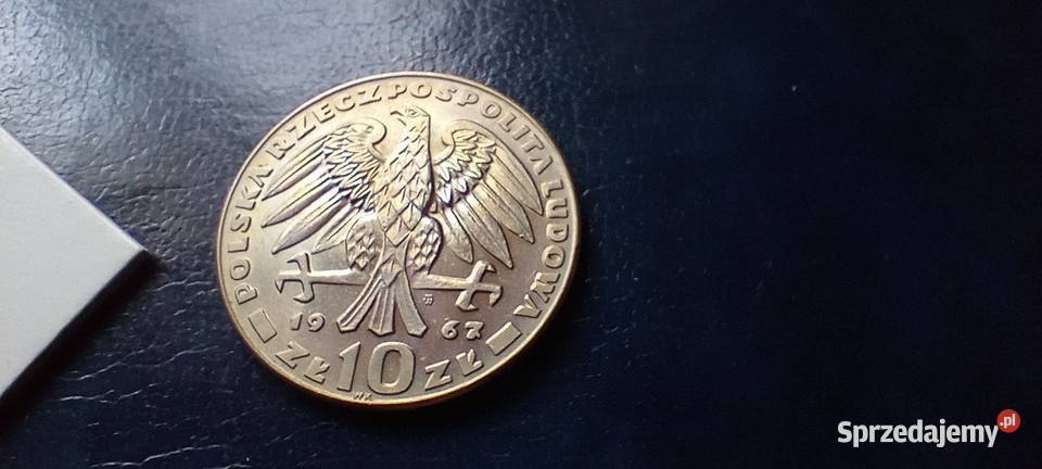 Stare monety 10 złotych 1967 Świerczewski Lesko sprzedam