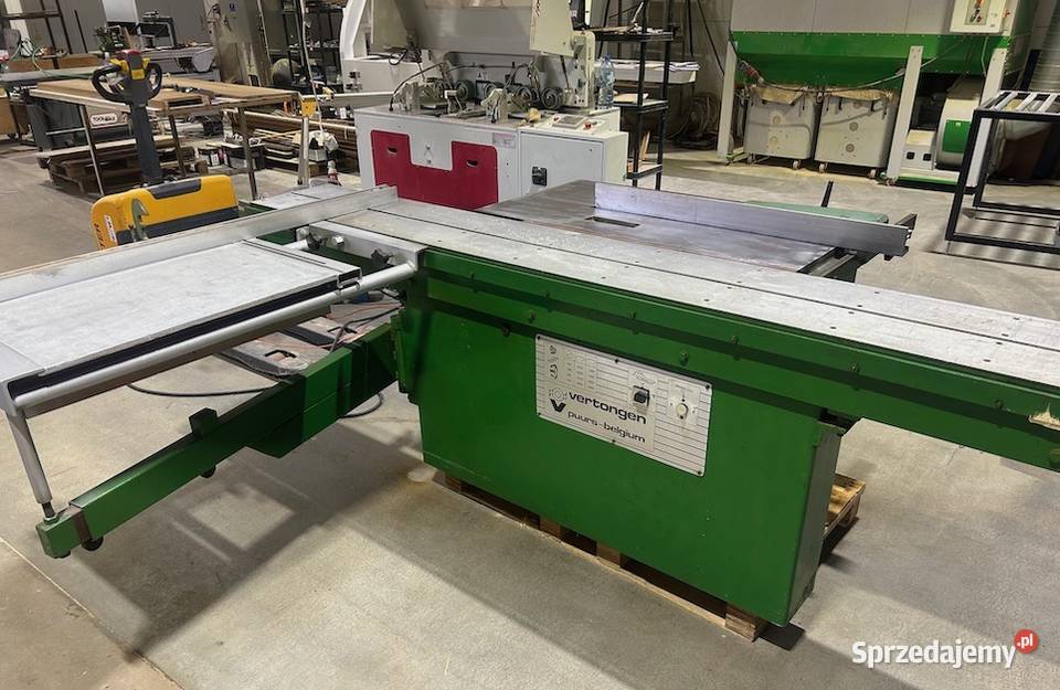 Piła formatowa VERTONGEN Produkcja